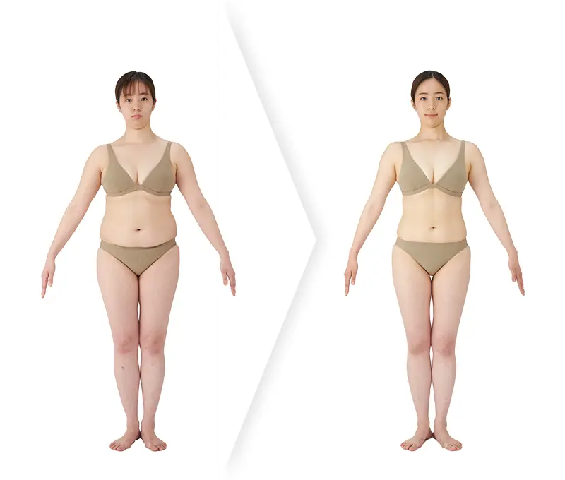 西谷さんのビフォーアフター比較