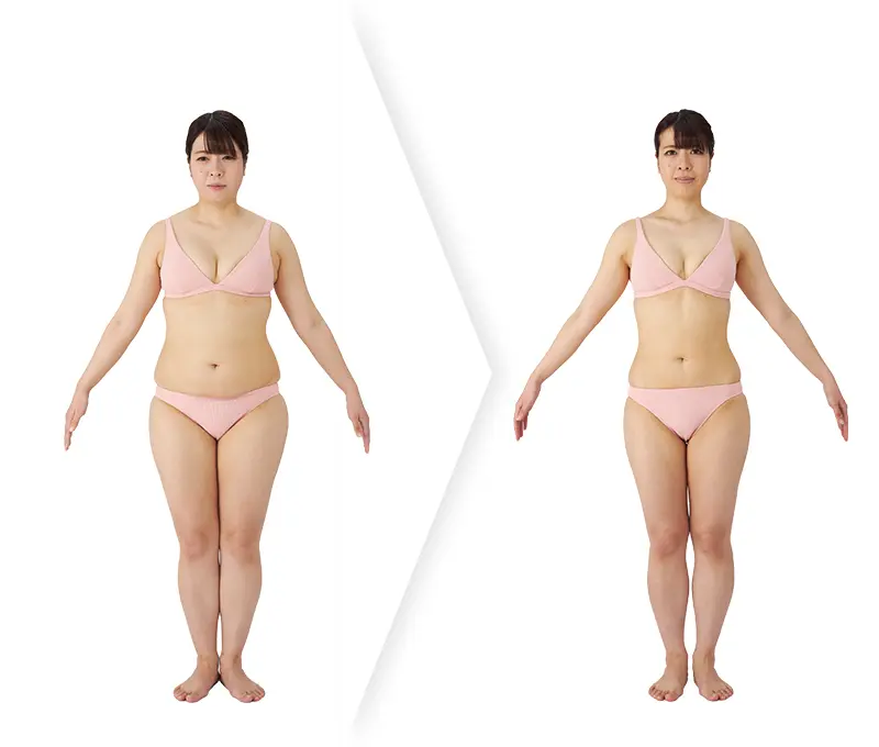 山田さんのビフォーアフター比較