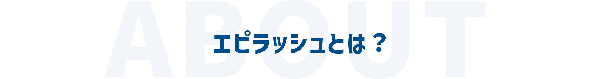 エピラッシュとは