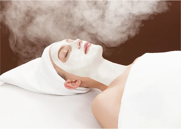 パックで古い角質をオフ