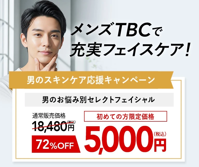 男のスキンケア応援キャンペーン